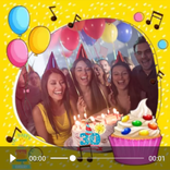 video de cumpleaños con musica