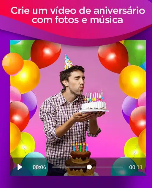 Vídeo do feliz aniversario::Appstore for Android