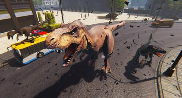 T-rex Simulator Dinosaur Games تصوير الشاشة 1