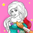 Baby & Kid Coloring Book آئیکن