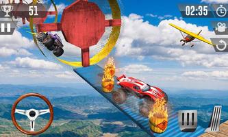 Monster Truck Stunts - Impossible Tracks Racing 3D постер