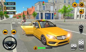 Taxi Driver - 3D City Cab Simulator скриншот 1