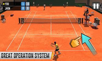 Tennis League 3D capture d'écran 2