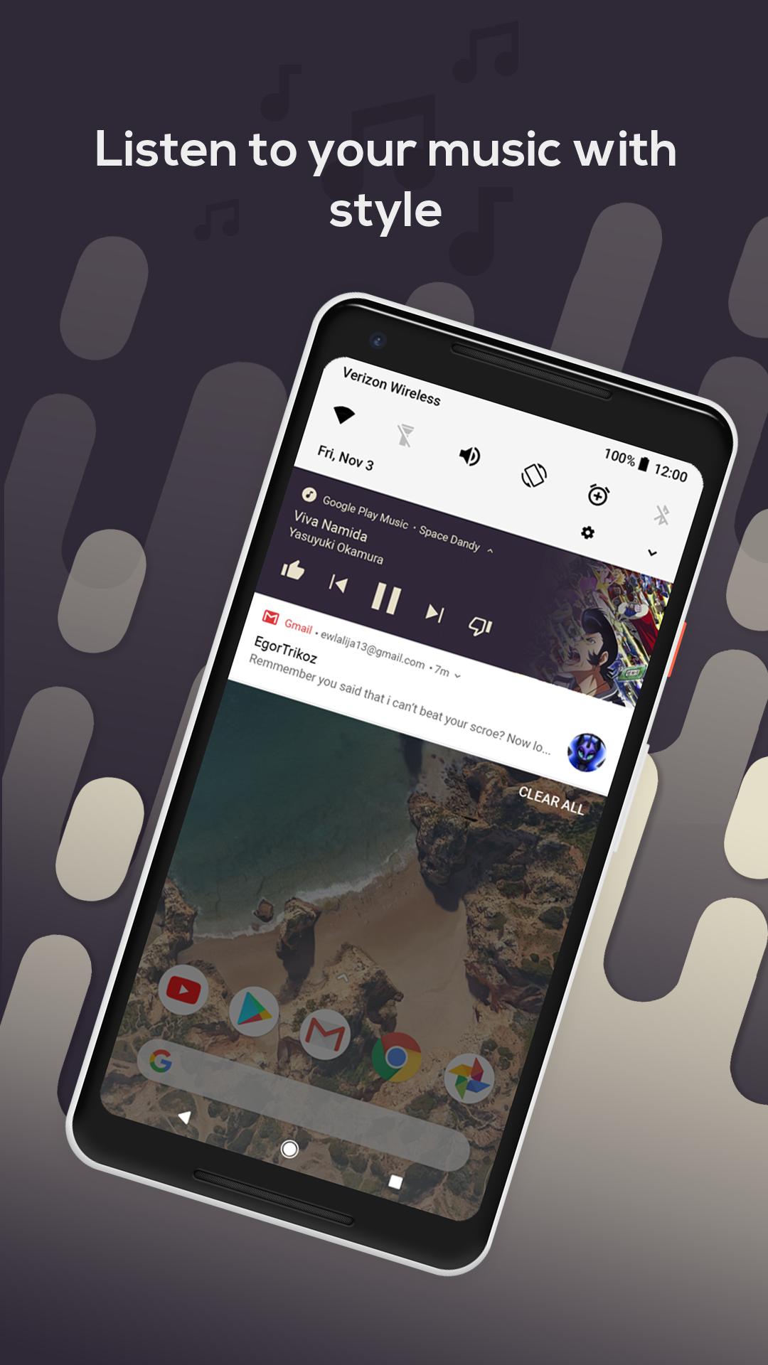 Material Notification Shade APK for Android Download
