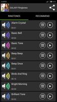 Galaxy Ringtones Ekran Görüntüsü 1