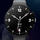 Minimalistic Black Watch Face simgesi
