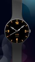 Minimalistic Black Watch Face Ekran Görüntüsü 1
