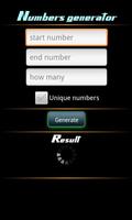Number Generator Pro-poster