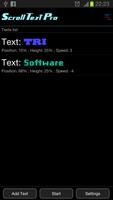 Scroll Text Pro captura de pantalla 3