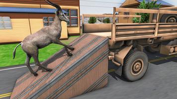 jeu camion transport d'animaux capture d'écran 1