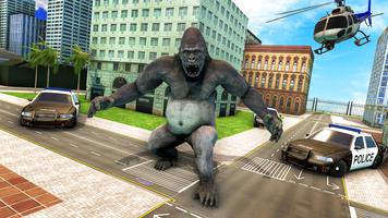 jeu d'attaq ville gorille colè capture d'écran 3