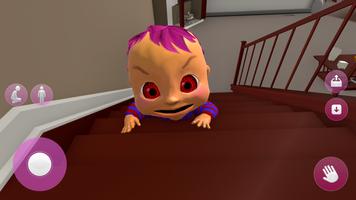 bébé effrayajeu d'horreur rose capture d'écran 1