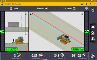 Trimble Earthworks captura de pantalla 1