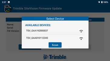 Trimble SiteVision Firmware Up screenshot 2