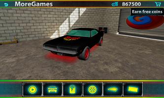 3D Car Tuning Parque Sim captura de pantalla 1