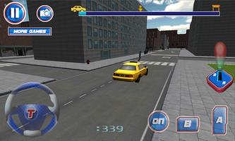 3D Taxi Driver Simulator capture d'écran 2