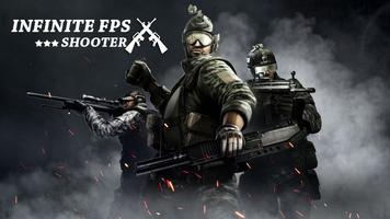 Infinity FPS shooter : Modern commando ops strike Affiche