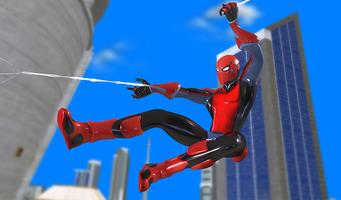 Rope Spider Super Flying شجاع الملصق