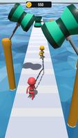 Rope race 3d : stickman run race game 2021 পোস্টার