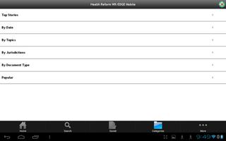 Health Reform WK-EDGE Mobile captura de pantalla 2
