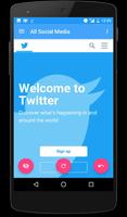 3 Schermata All Social Media