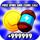 Coins And Spins Pro Calc For Coin Piggy Master 图标