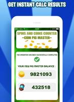 Coins And Spins Pro Calc For Coin Piggy Master 截图 1