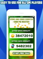 Coins And Spins Pro Calc For Coin Piggy Master 截图 2