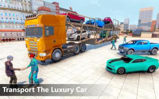 City Car Transport Simulator 2021: Truck Games capture d'écran 3