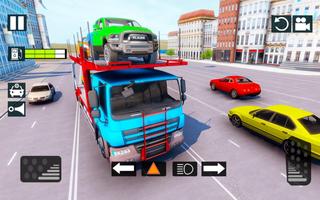 City Car Transport Simulator 2021: Truck Games capture d'écran 1