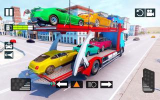 City Car Transport Simulator 2021: Truck Games Affiche