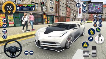مدينة لتعليم قيادة السيارات الملصق