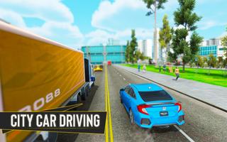 Civic Car Simulator Civic Game تصوير الشاشة 2