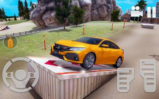 Civic Car Simulator Civic Game تصوير الشاشة 3