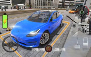 EV Car Simulator 3D: Car Games पोस्टर