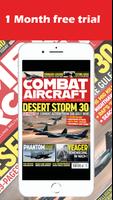 Combat Aircraft Journal Affiche