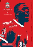 Liverpool  FC Programme постер
