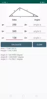 Calculadora de Triângulo Cartaz
