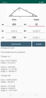 Triangle + Trigonometry Calc syot layar 1