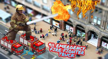 911 FireFighter : Rescue emergency simulator 2019 screenshot 2