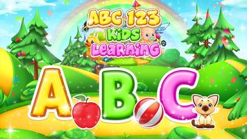 Abc 123 Tracing Learning game poster