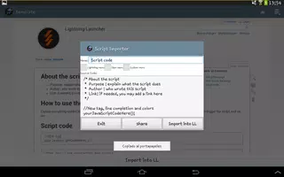 Repository Importer - LLScript captura de pantalla 3
