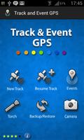 Track & Event GPS Poster