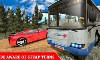 Modern Mountain Bus Driver : Uphill Coach Driving 截圖 1