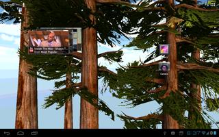 Redwoods 3D Live Wallpaper capture d'écran 2