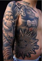 tribal tattoo designs for men poster