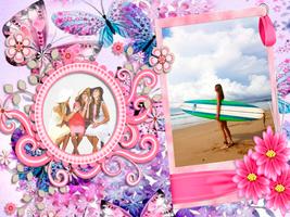 Love Romantic Photo Frames Cartaz