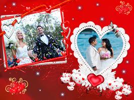 برنامه‌نما Love Romantic Photo Frames عکس از صفحه