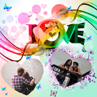 Photo Frames Romantic Love أيقونة