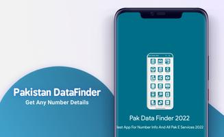 Pakistan Data Finder Plakat